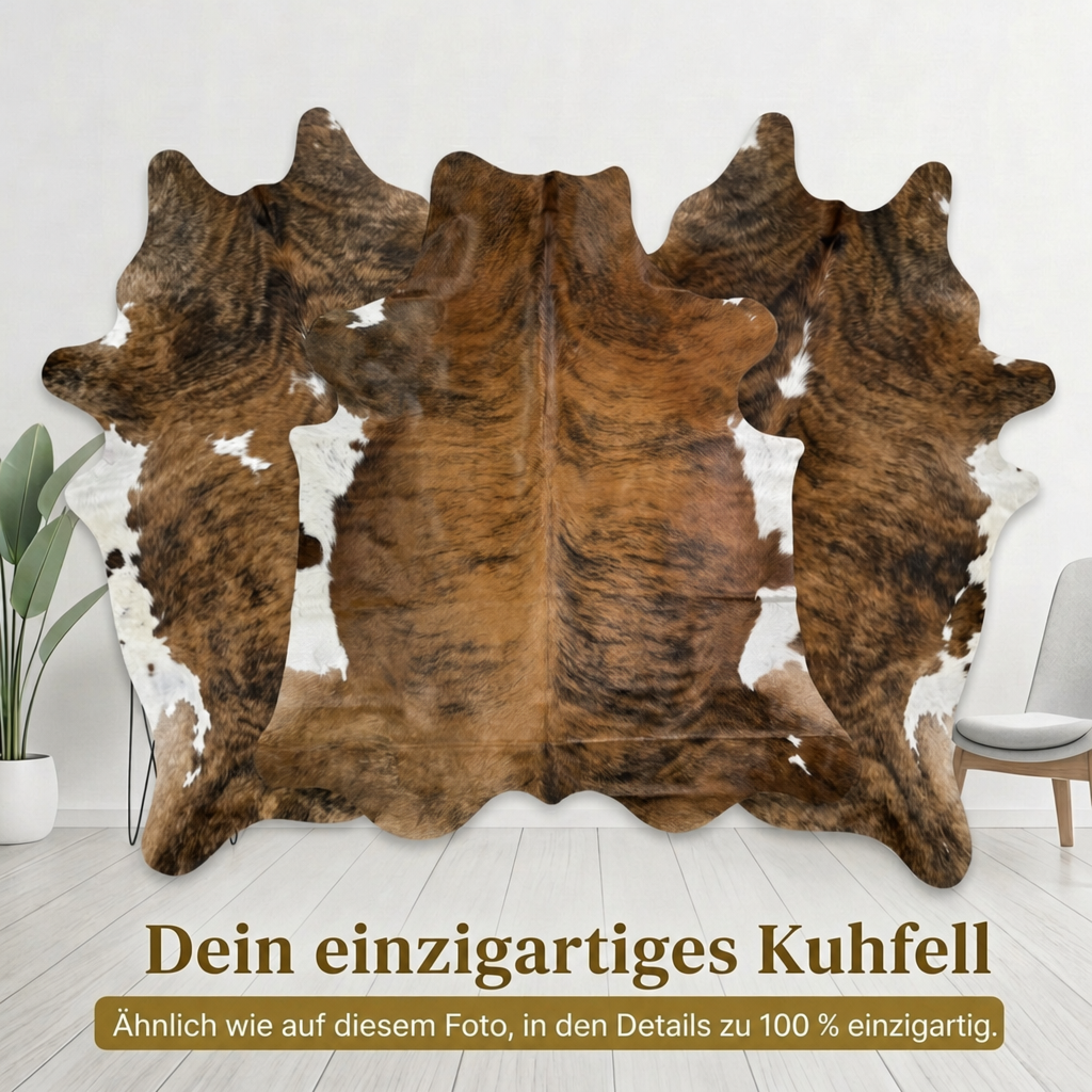 Kuhfell Normannisch Braun - Bild 6