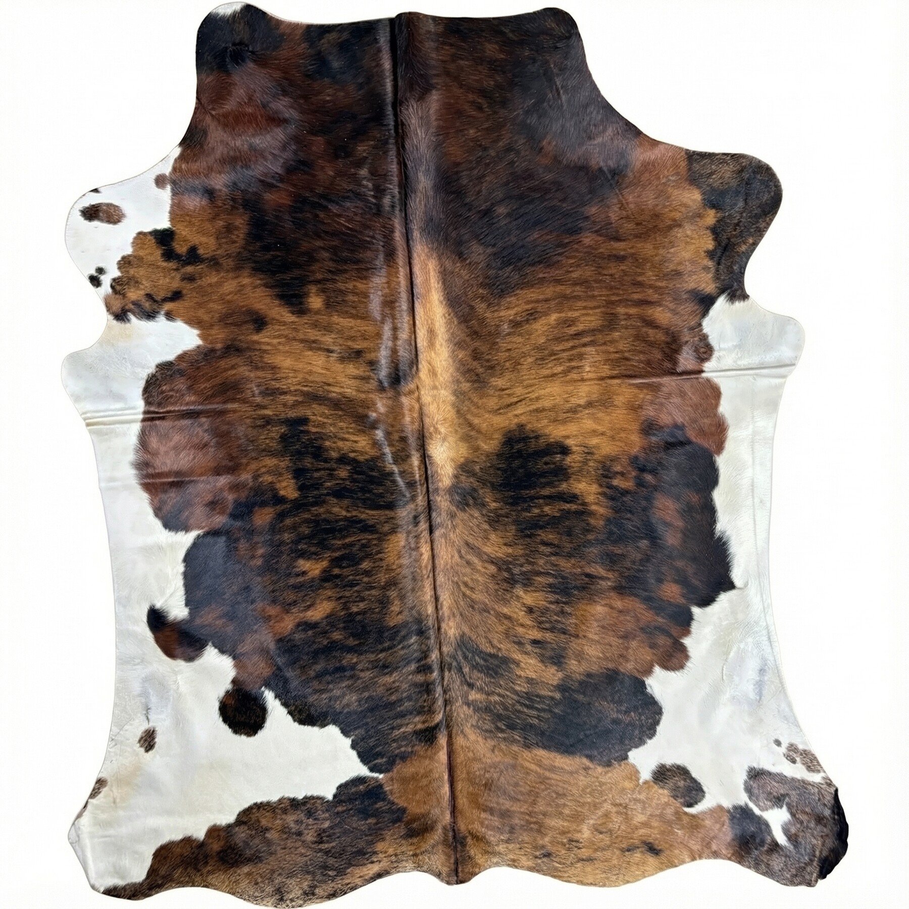 Kuhfellteppich 231x200 cm