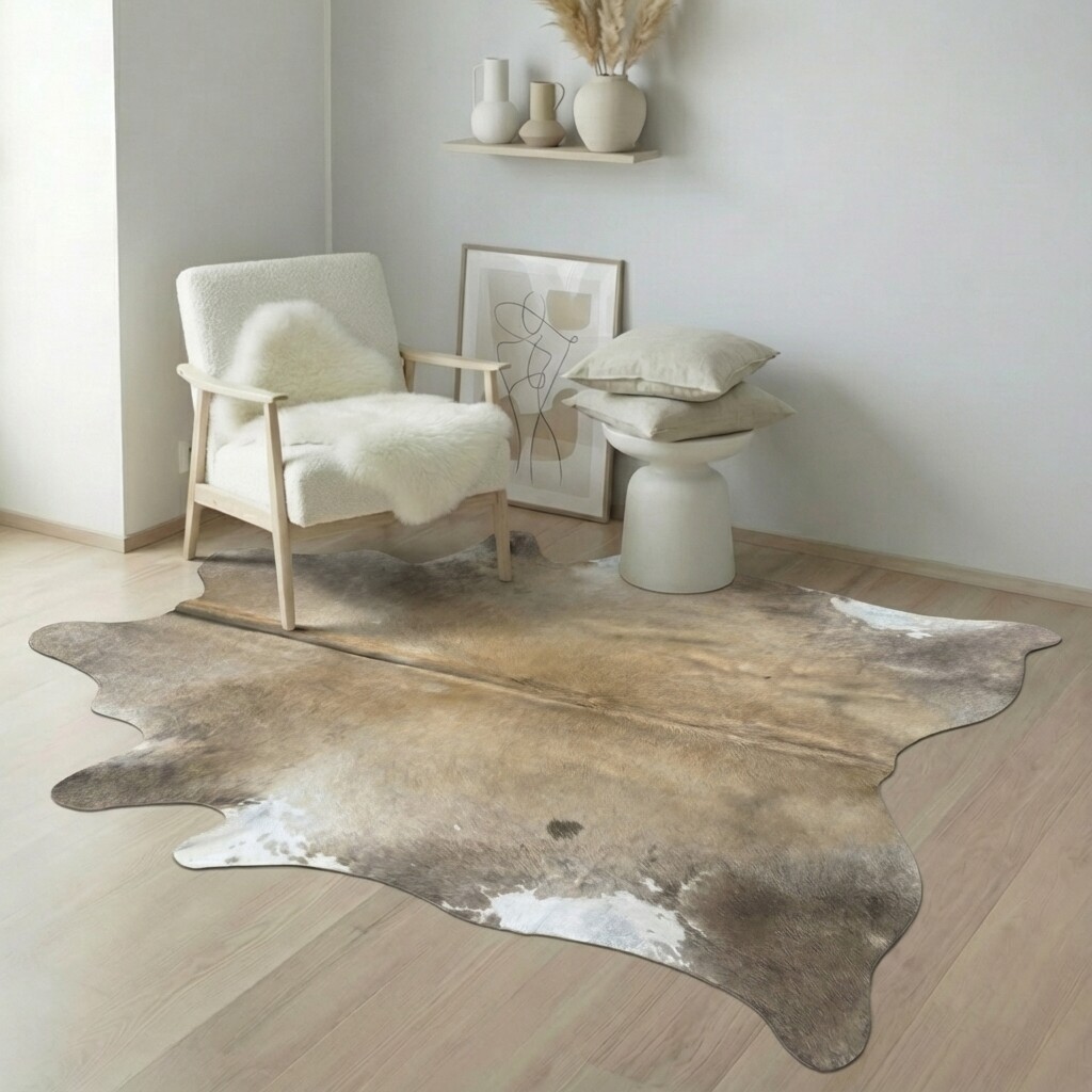 Kuhfellteppich 224x180 cm - Bild 1
