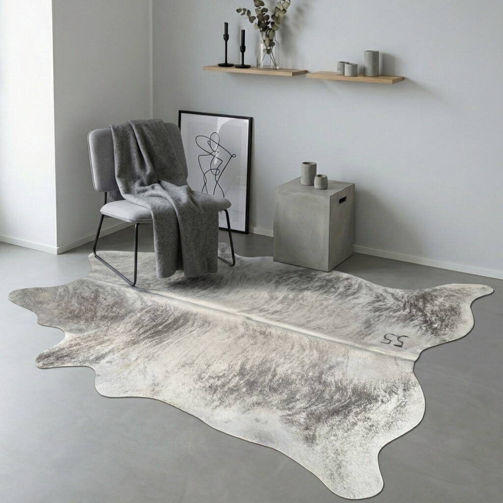 Kuhfellteppich 226x196 cm XL (Groß) - Bild 1