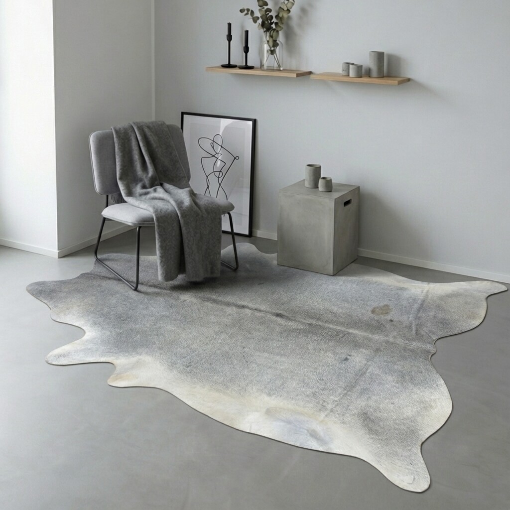 Kuhfellteppich 221x207 cm XL (Groß) - Bild 1