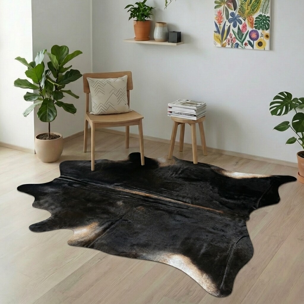 Kuhfellteppich 223x191 cm XL (Groß) - Bild 1