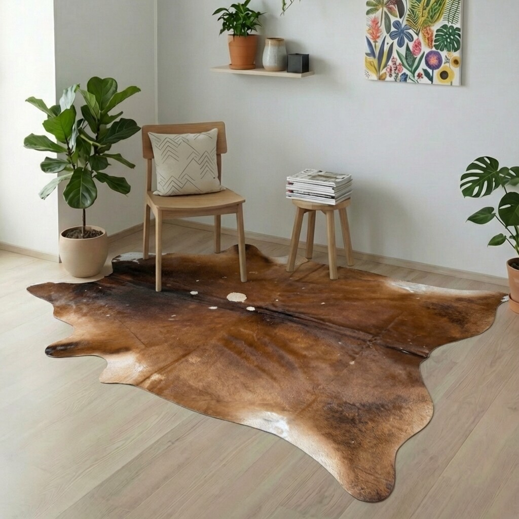 Kuhfellteppich 227x202 cm XL (Groß) - Bild 1