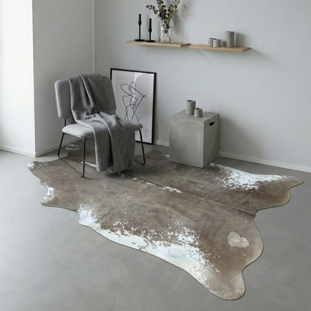 Kuhfellteppich 227x214 cm XL (Groß) - Bild 1