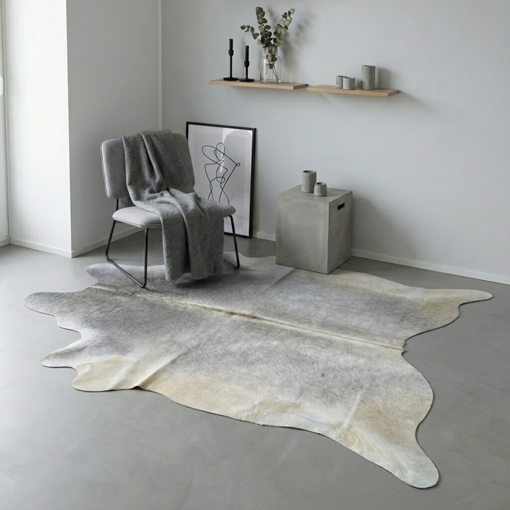 Kuhfellteppich 235x200 cm - Bild 1