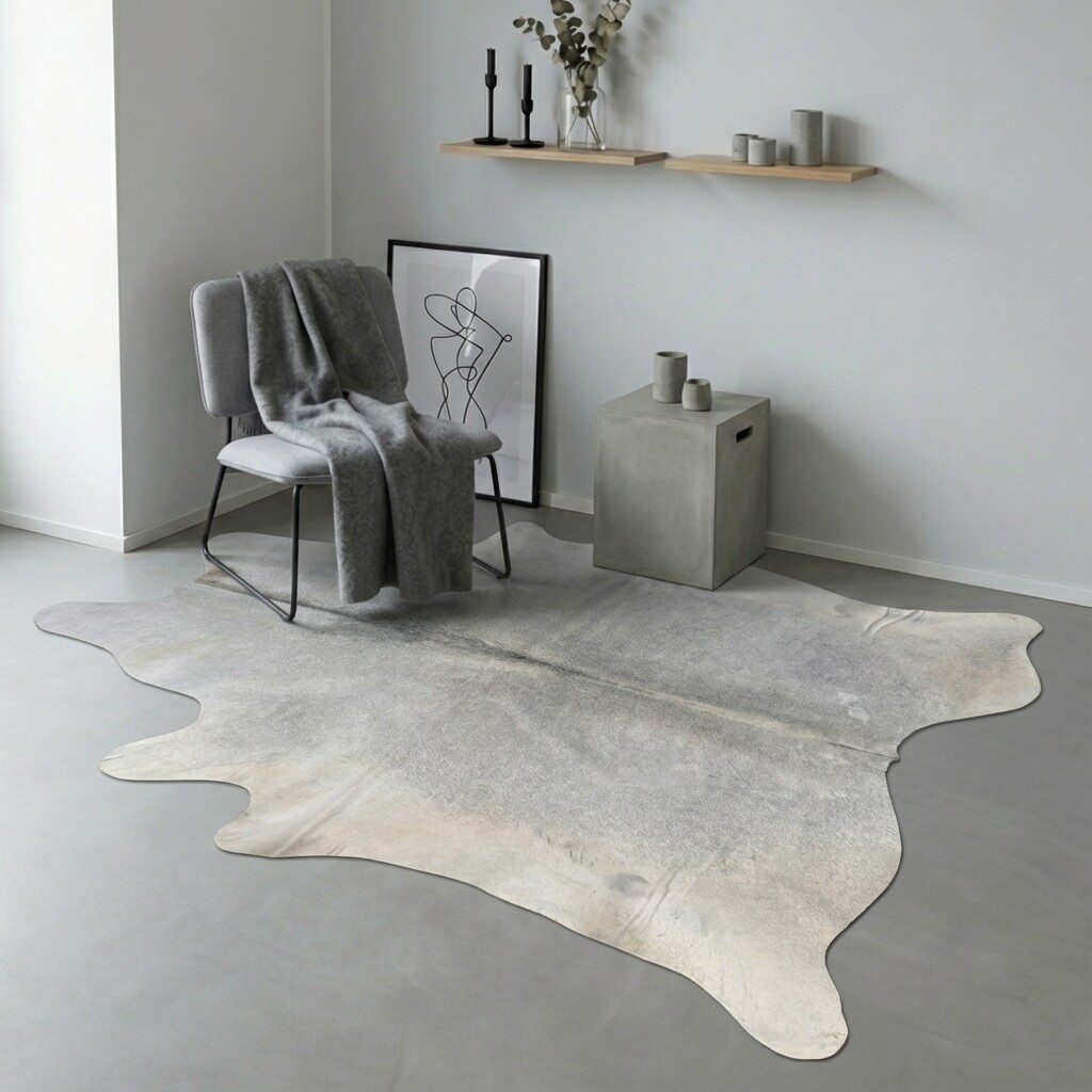 Kuhfellteppich 211x197 cm - Bild 1