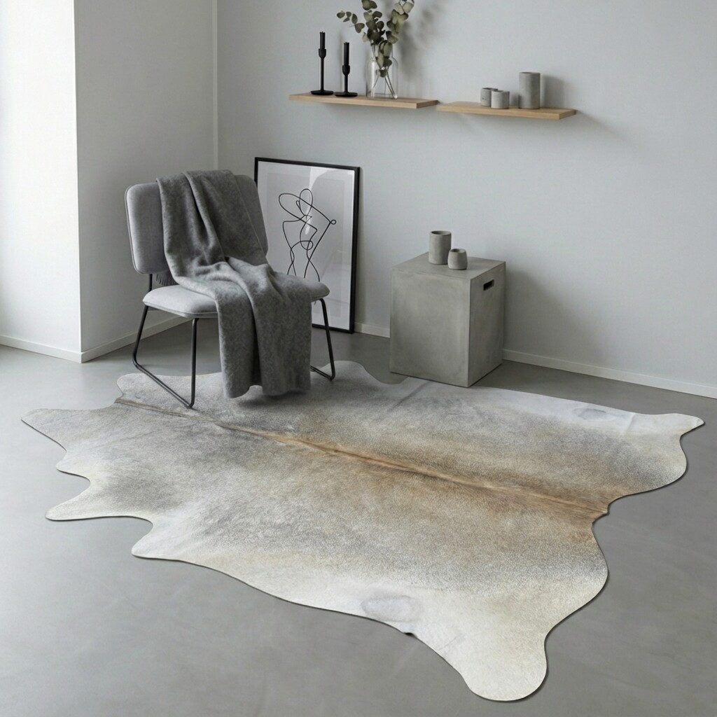 Kuhfellteppich 197x184 cm - Bild 1