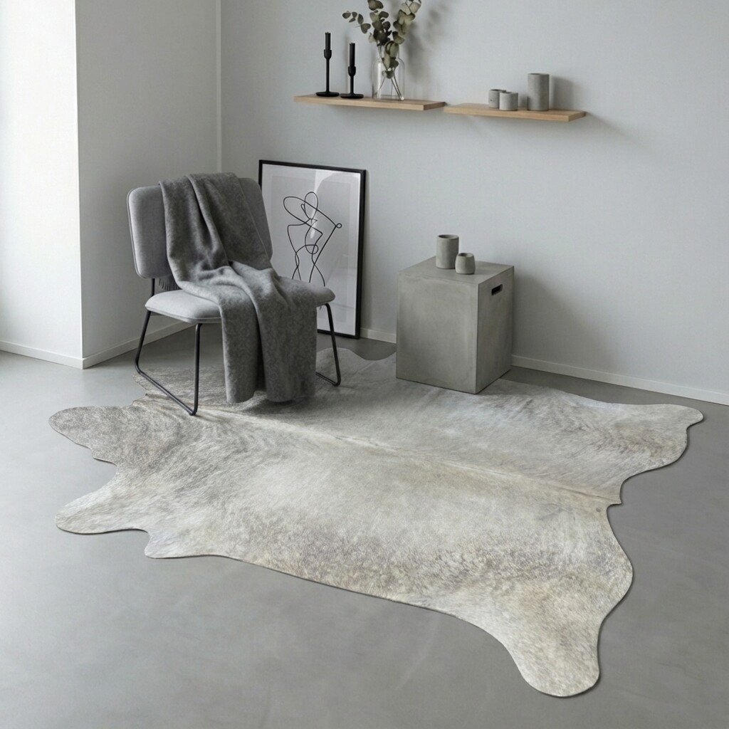 Kuhfellteppich 201x188 cm - Bild 1