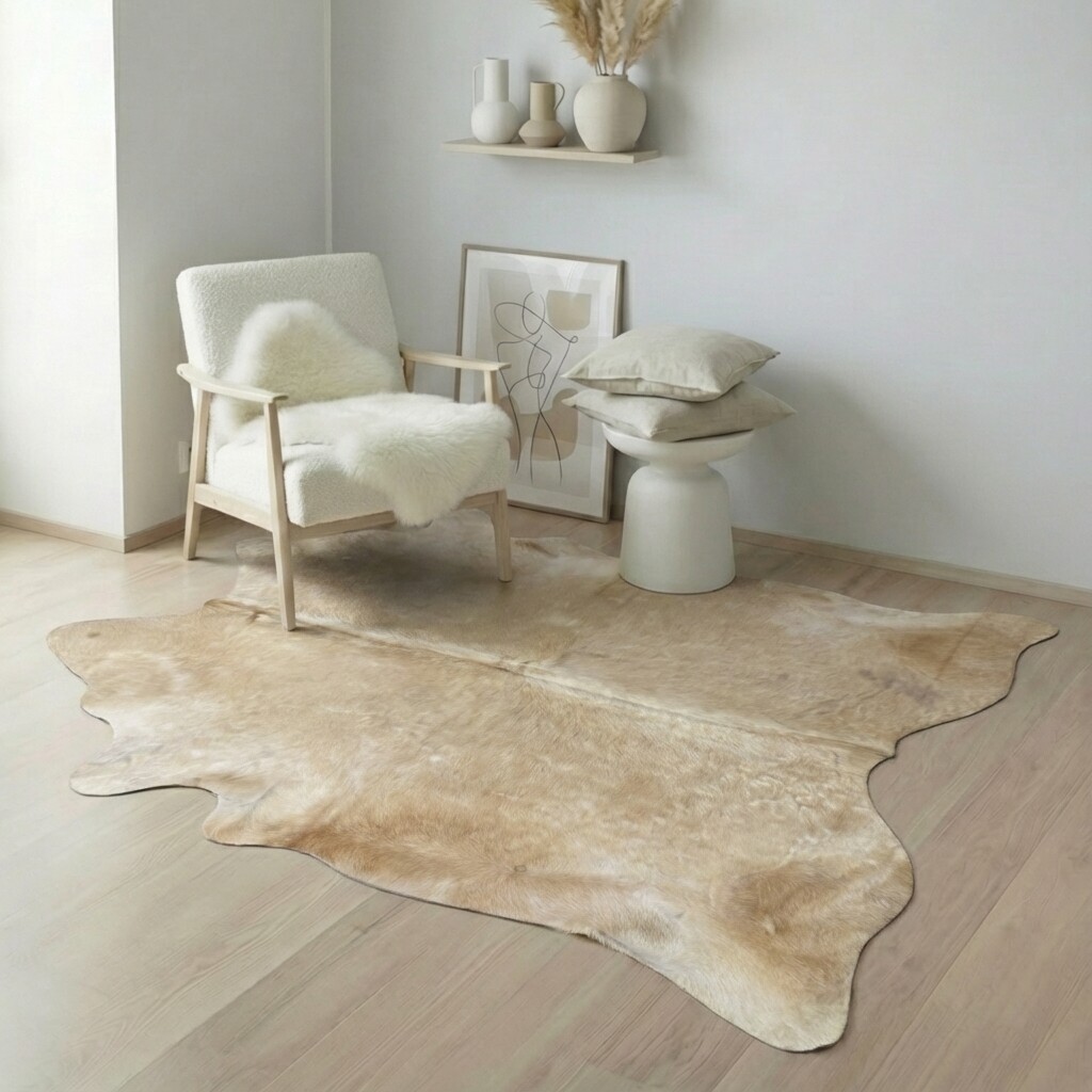 Kuhfellteppich 212x196 cm - Bild 1