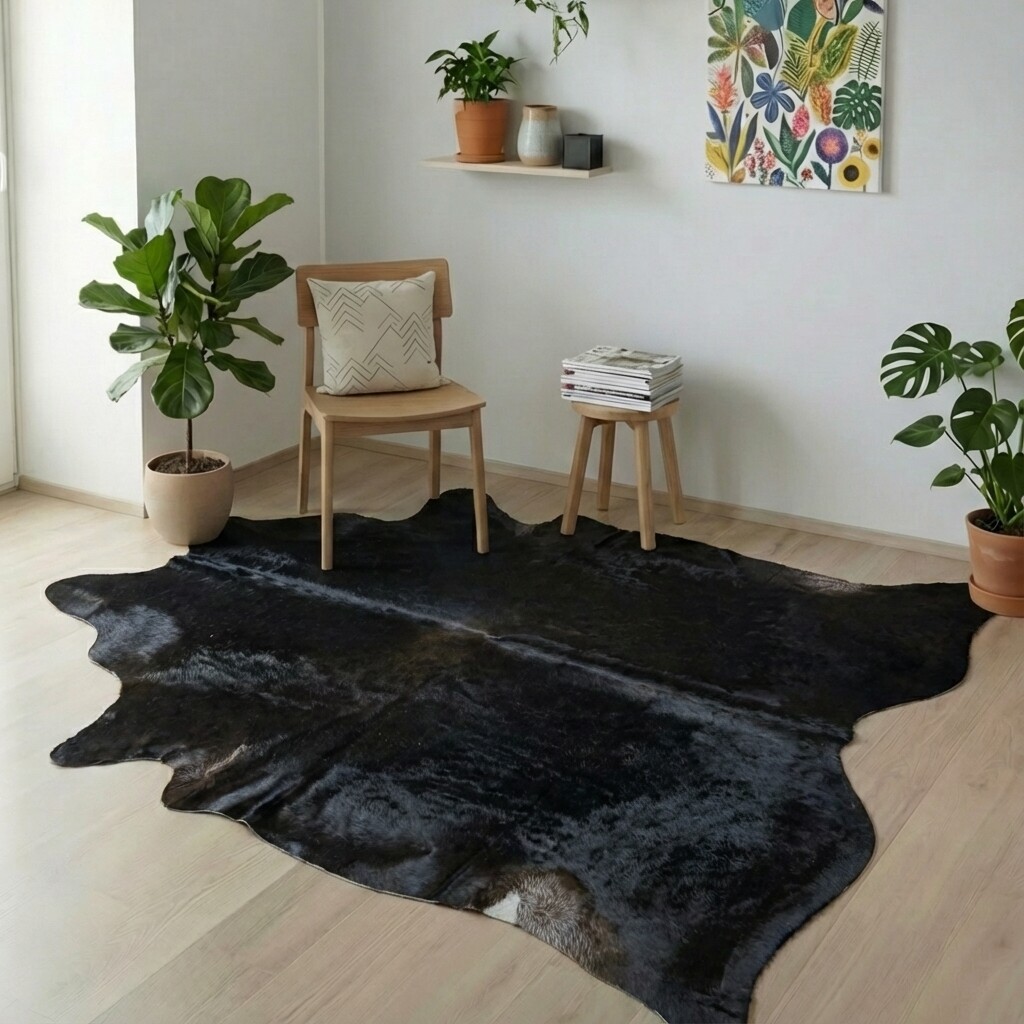 Kuhfellteppich 225x194 cm - Bild 1