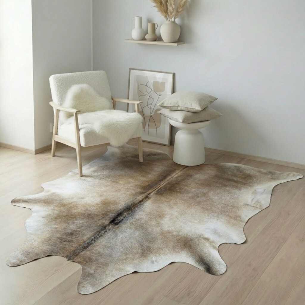Kuhfellteppich 215x195 cm - Bild 1