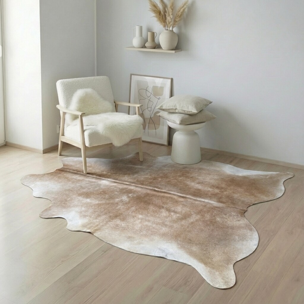 Kuhfellteppich 215x205 cm - Bild 1
