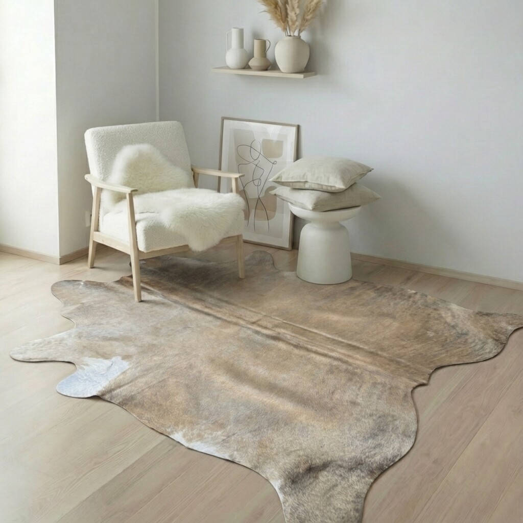 Kuhfellteppich 211x184 cm - Bild 1