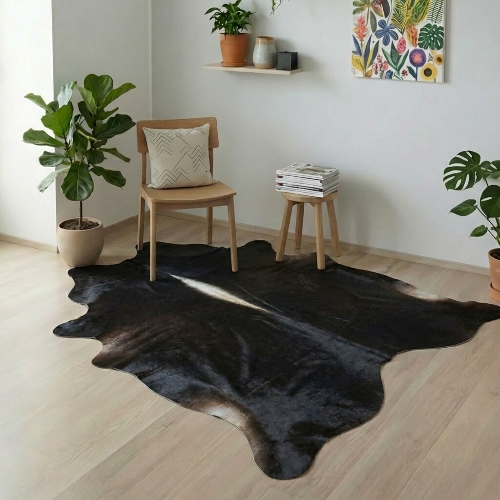 Kuhfellteppich 218x179 cm - Bild 1