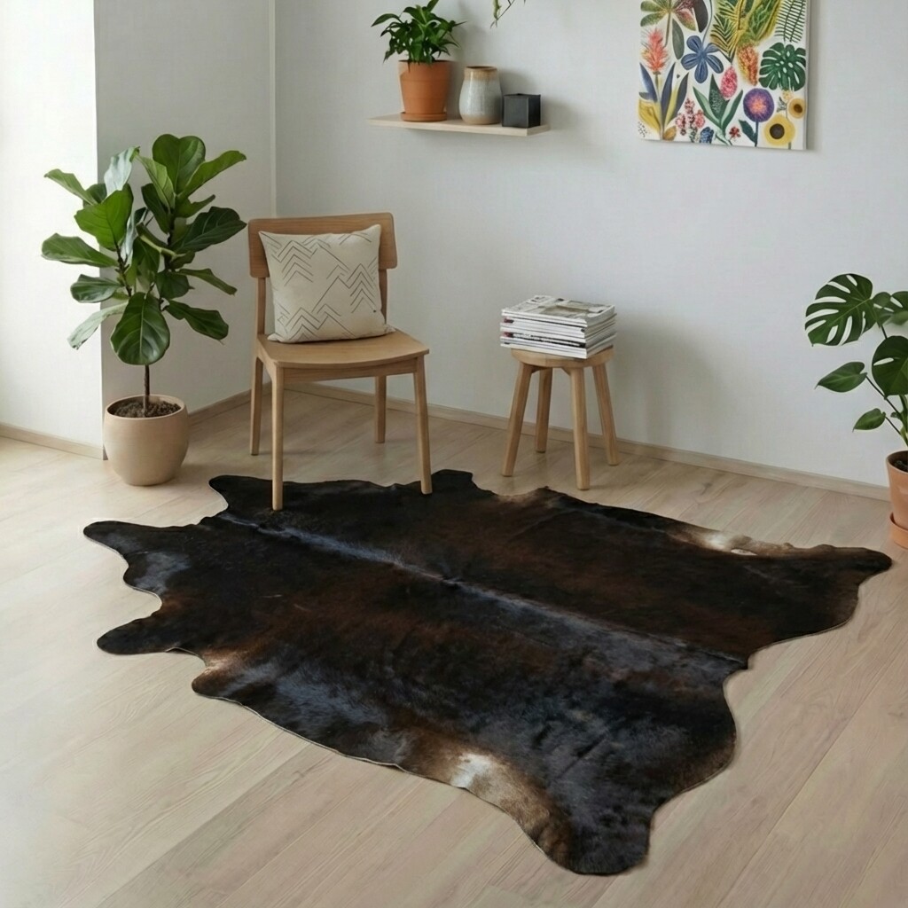 Kuhfellteppich 205x188 cm - Bild 1