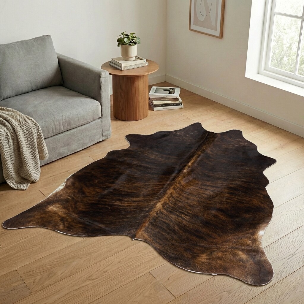 Kuhfell-Teppich 206x181 cm - Bild 1