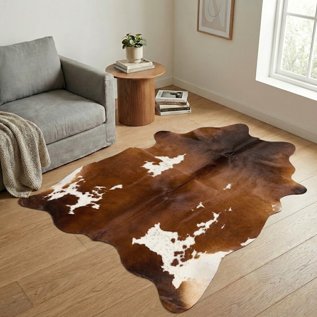 Kuhfell-Teppich 197x182 cm - Bild 1