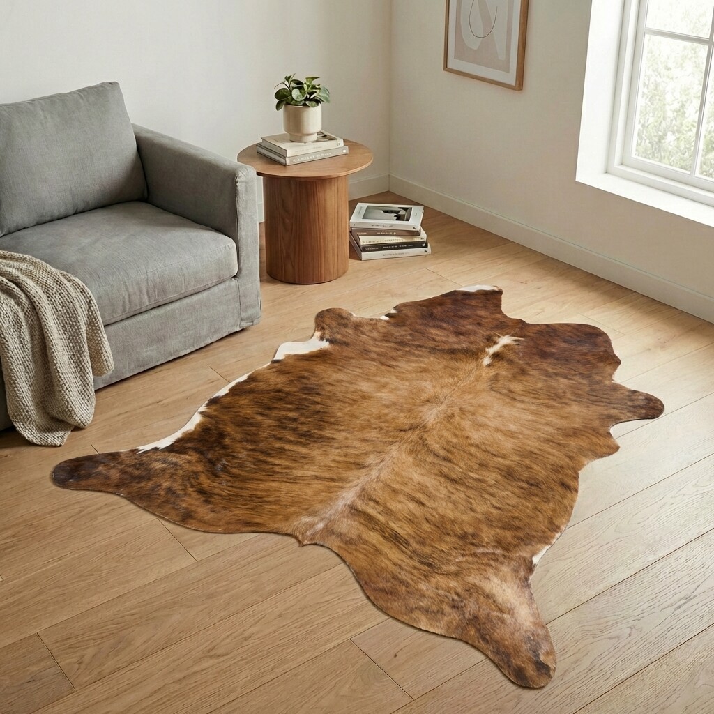 Kuhfell-Teppich 220x180 cm - Bild 1