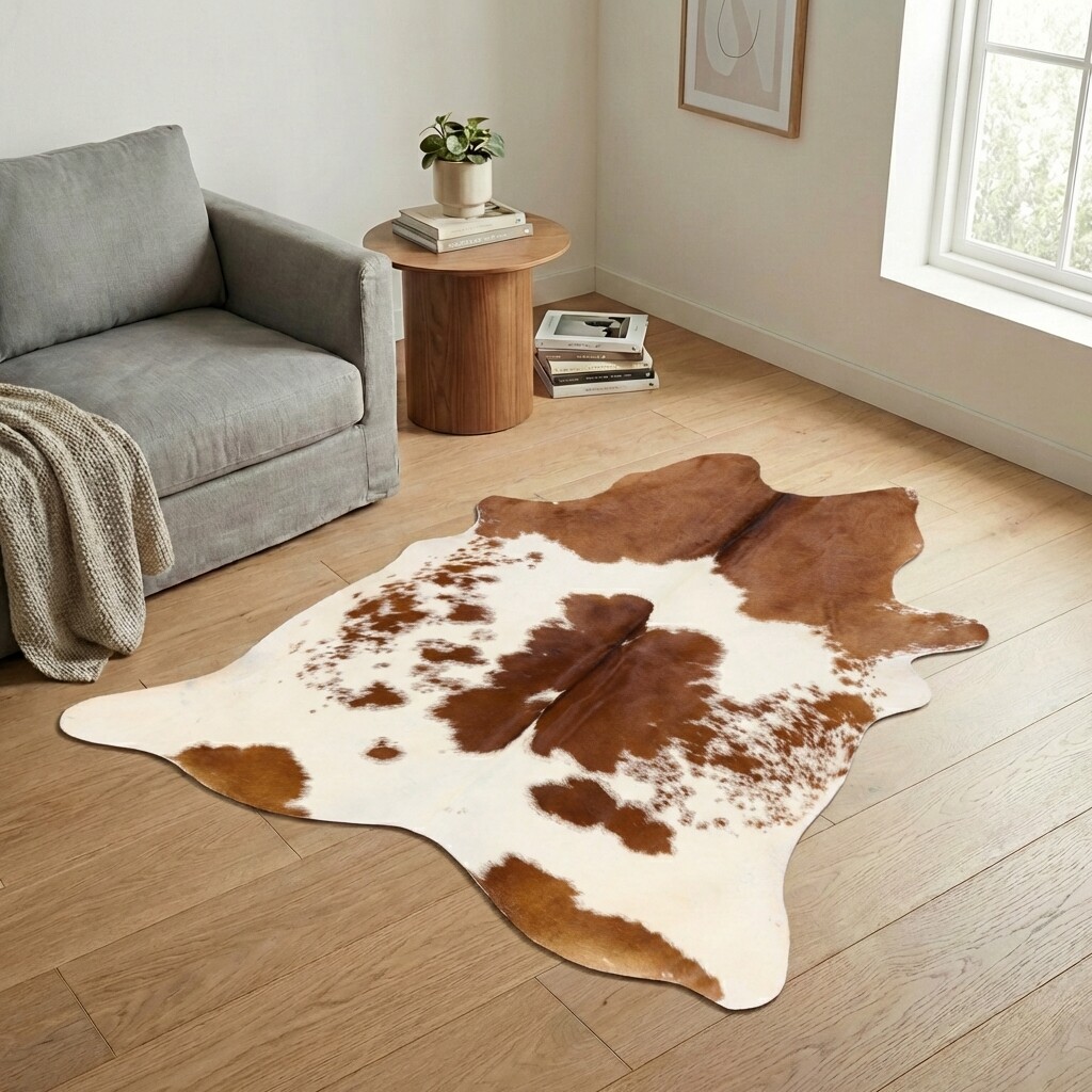 Kuhfell-Teppich 210x184 cm - Bild 1