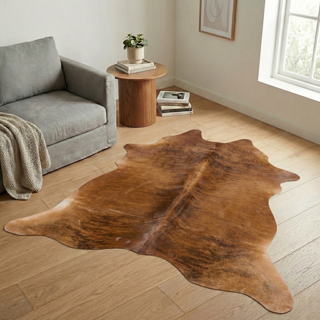 Kuhfell-Teppich 203x200 cm - Bild 1