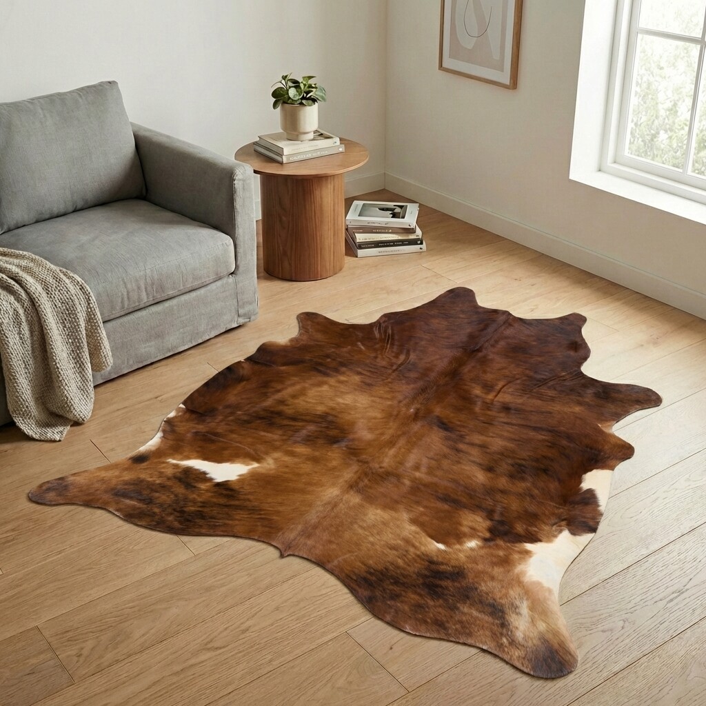 Kuhfell-Teppich 205x187 cm - Bild 1