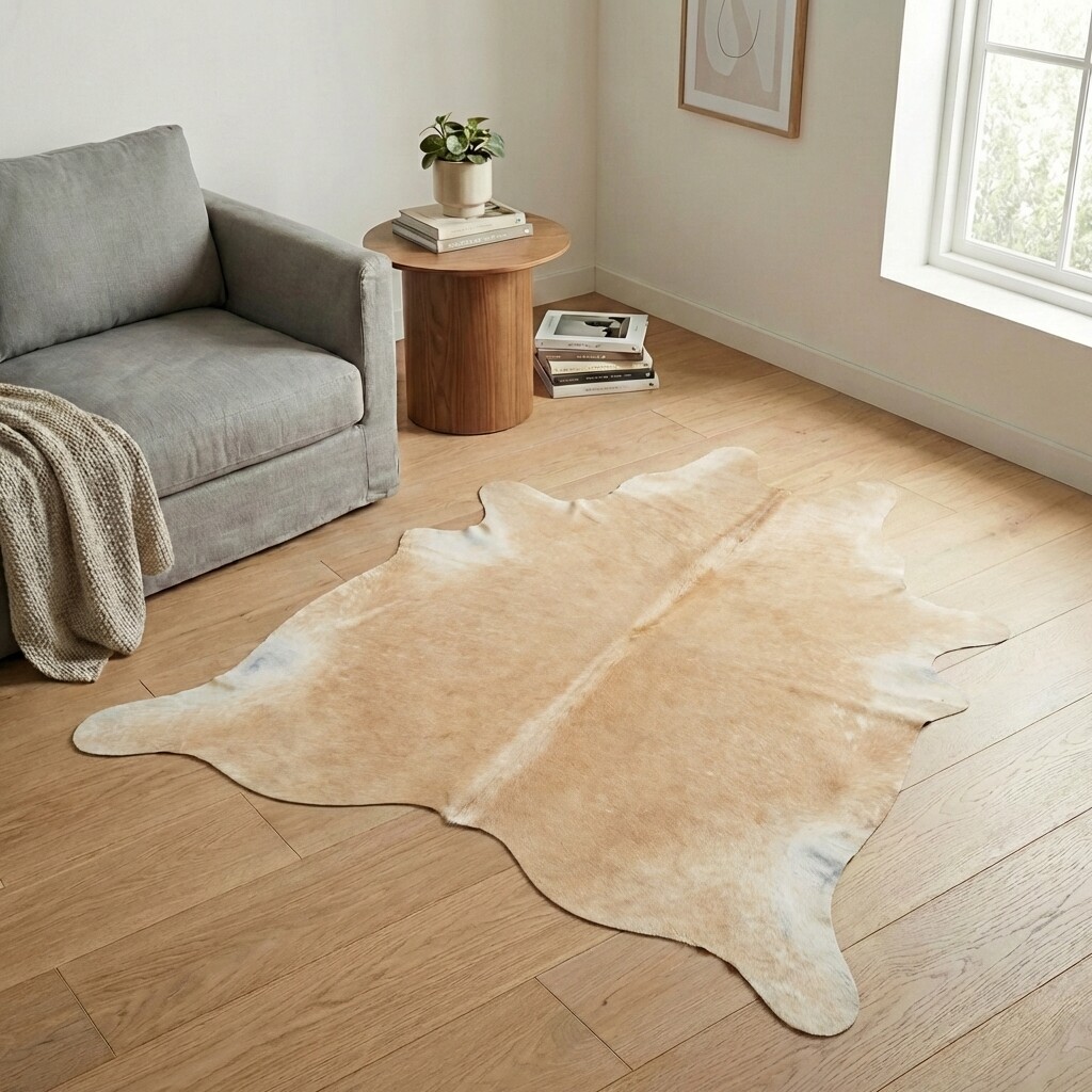 Kuhfell-Teppich 217x195 cm - Bild 1