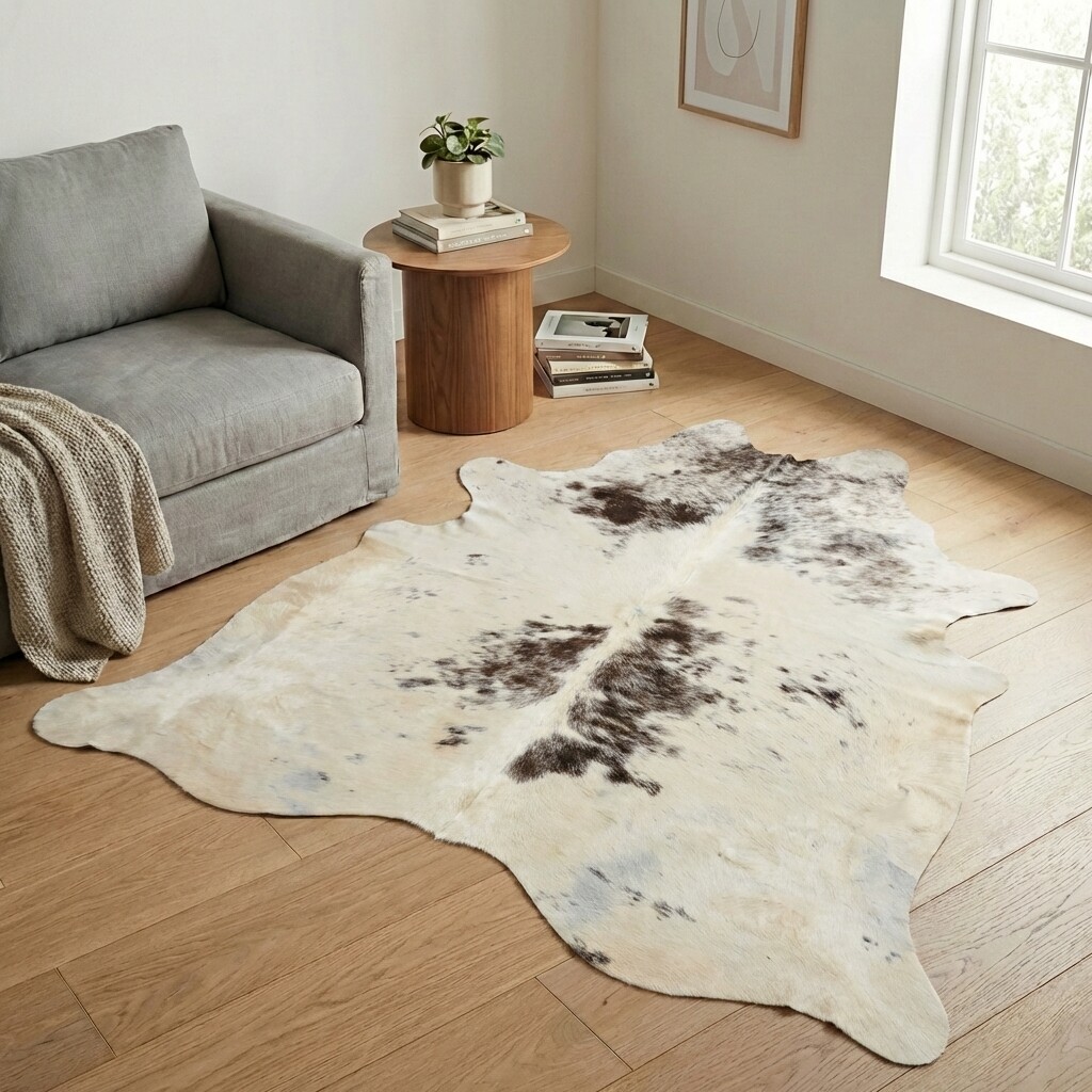 Kuhfell-Teppich 209x183 cm - Bild 1