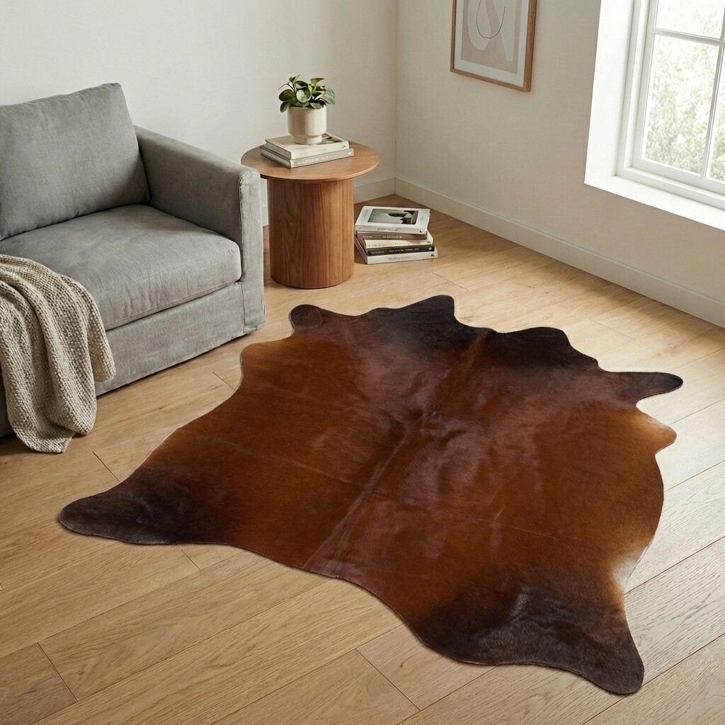 Kuhfell-Teppich 185x180 cm - Bild 1
