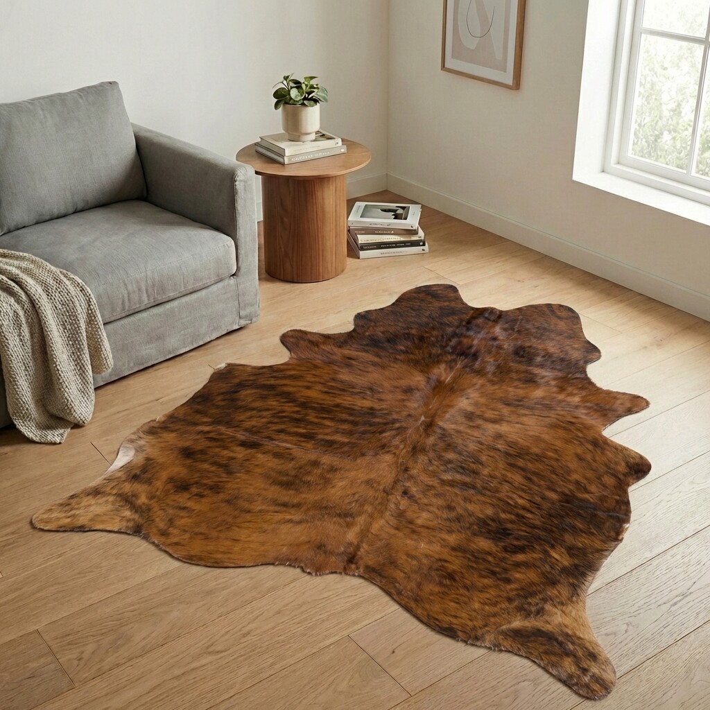 Kuhfell-Teppich 208x179 cm - Bild 1