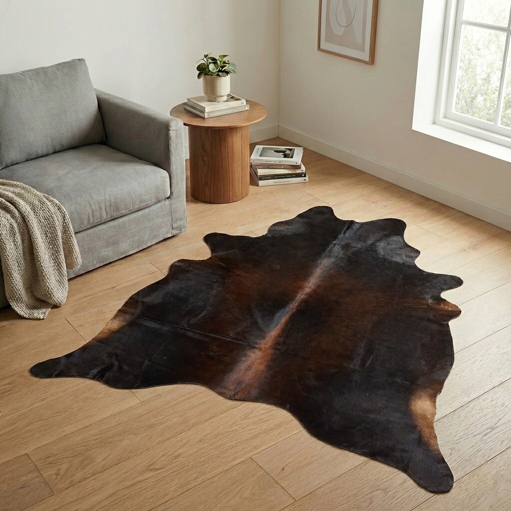 Kuhfell-Teppich 213x182 cm - Bild 1