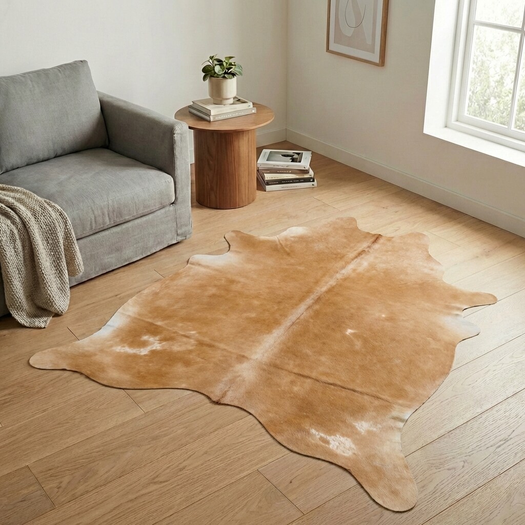 Kuhfell-Teppich 209x164 cm - Bild 1