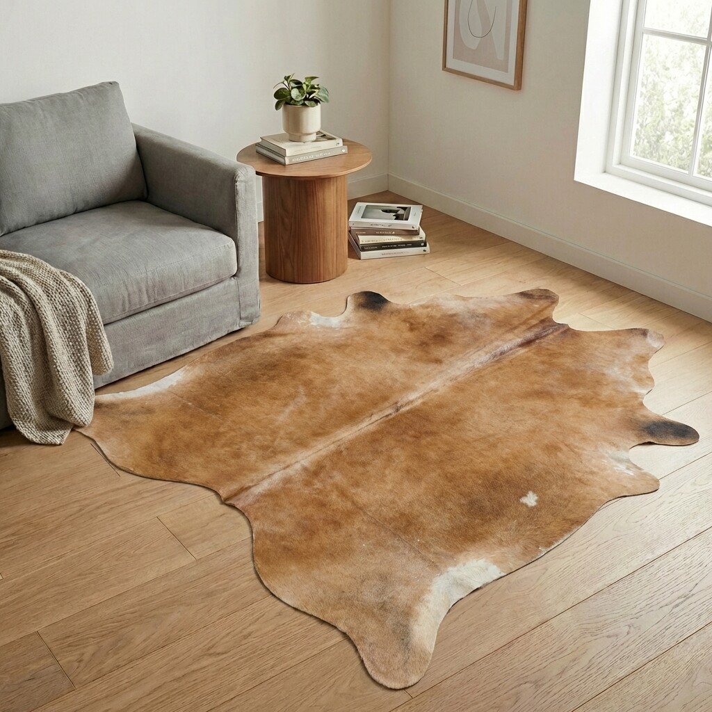 Kuhfell-Teppich 203x190 cm - Bild 1