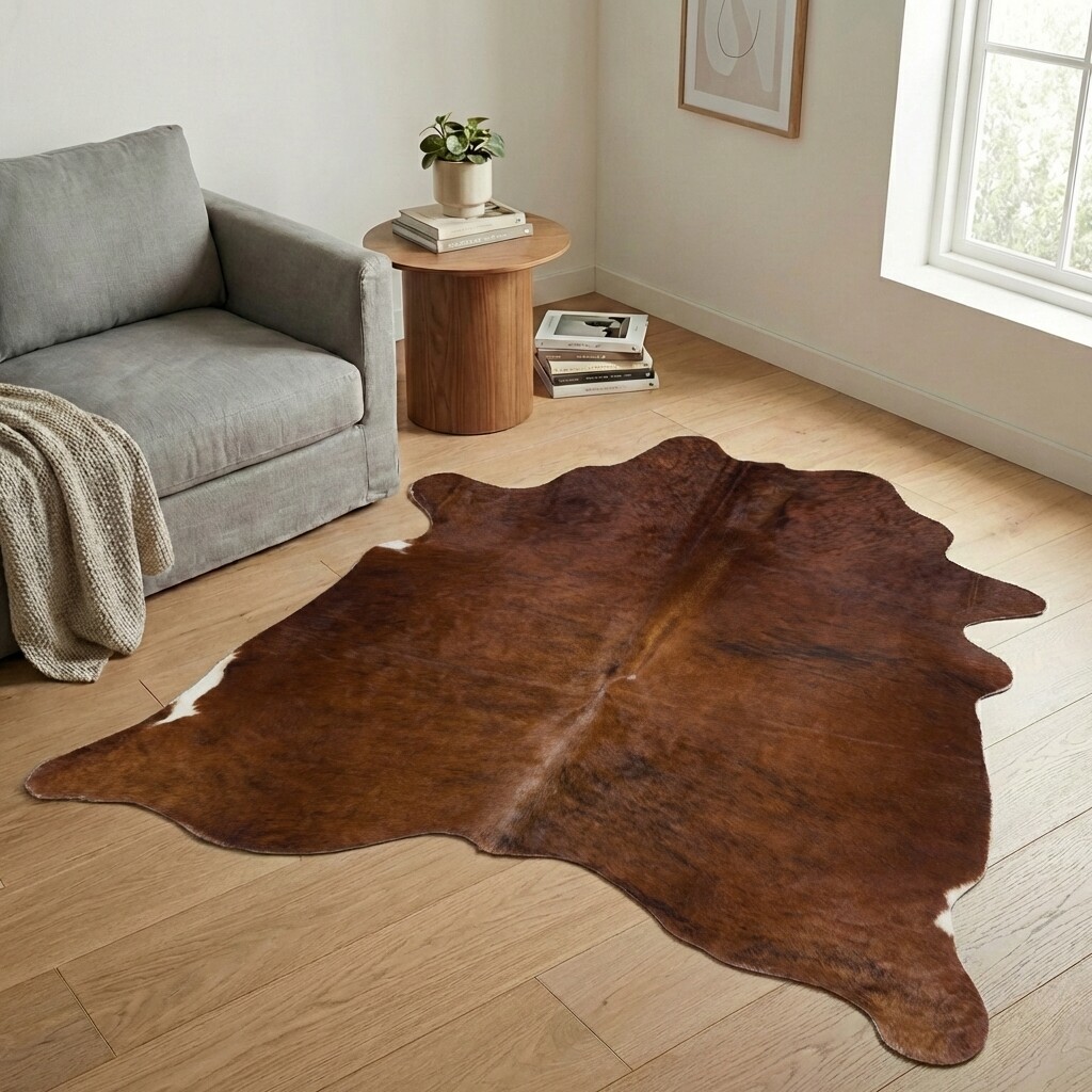 Kuhfell-Teppich 202x172 cm - Bild 1