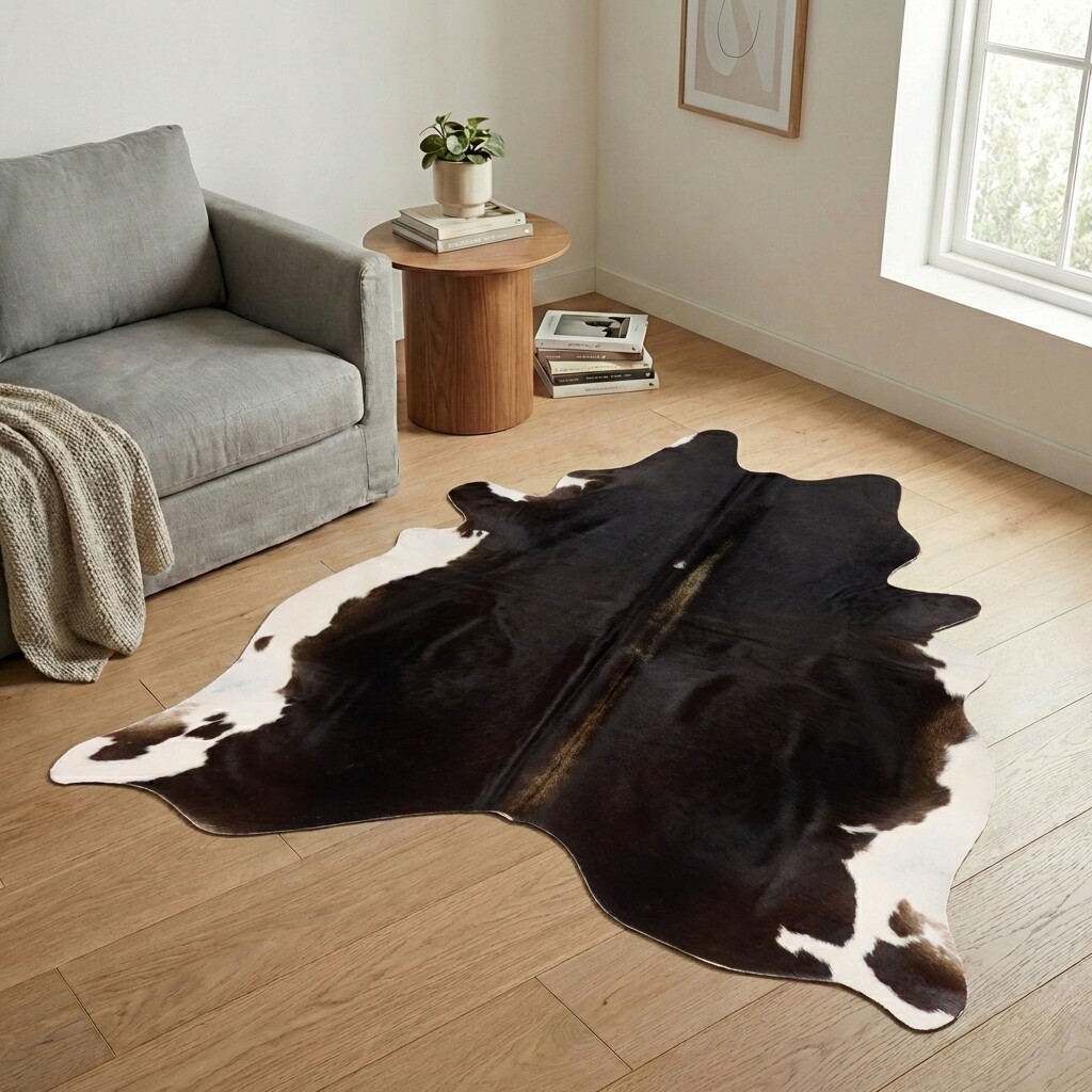 Kuhfell-Teppich 211x184 cm - Bild 1
