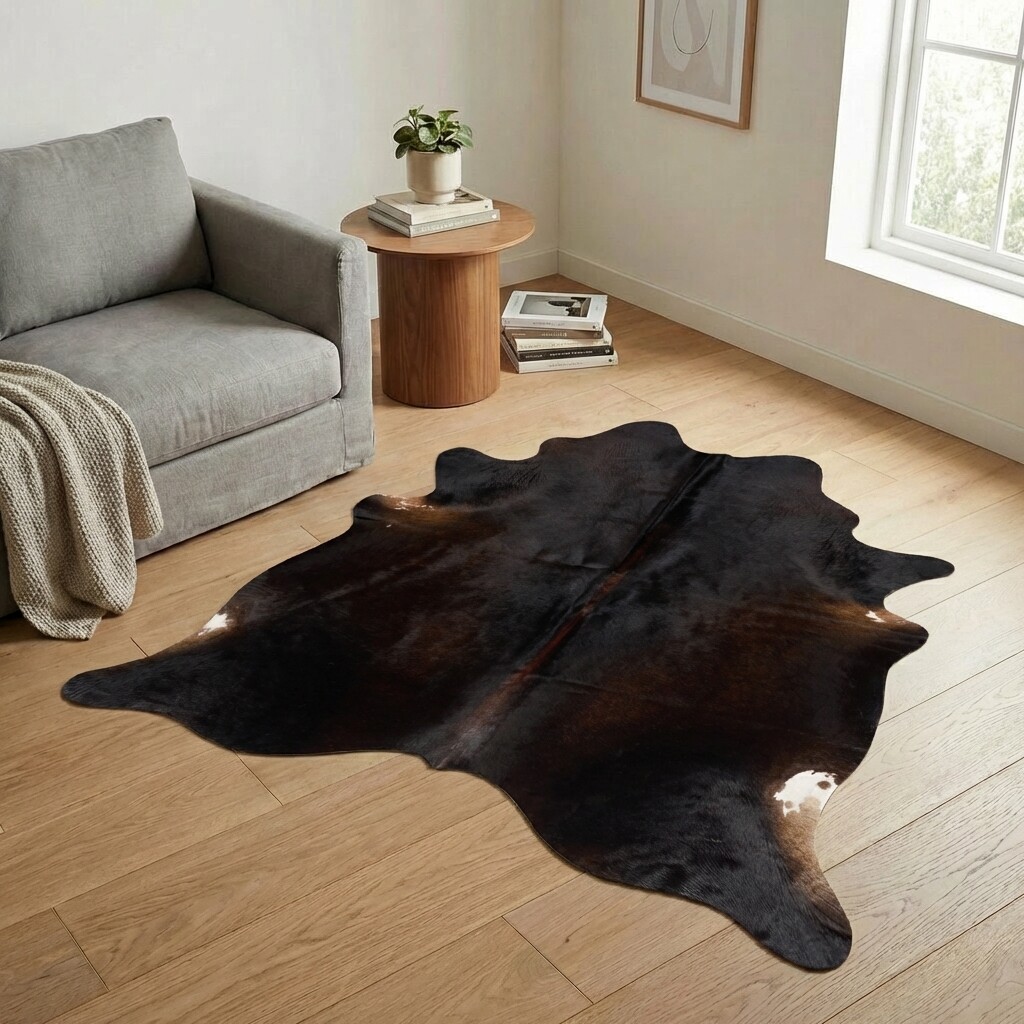 Kuhfell-Teppich 215x186 cm - Bild 1