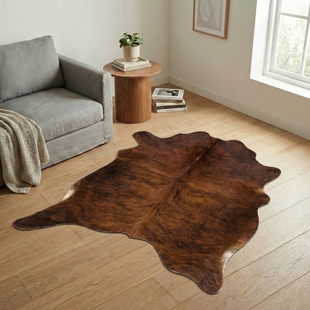 Kuhfell-Teppich 202x178 cm - Bild 1