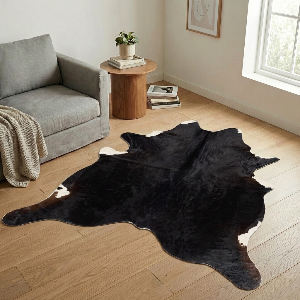 Kuhfell-Teppich 216x196 cm - Bild 1