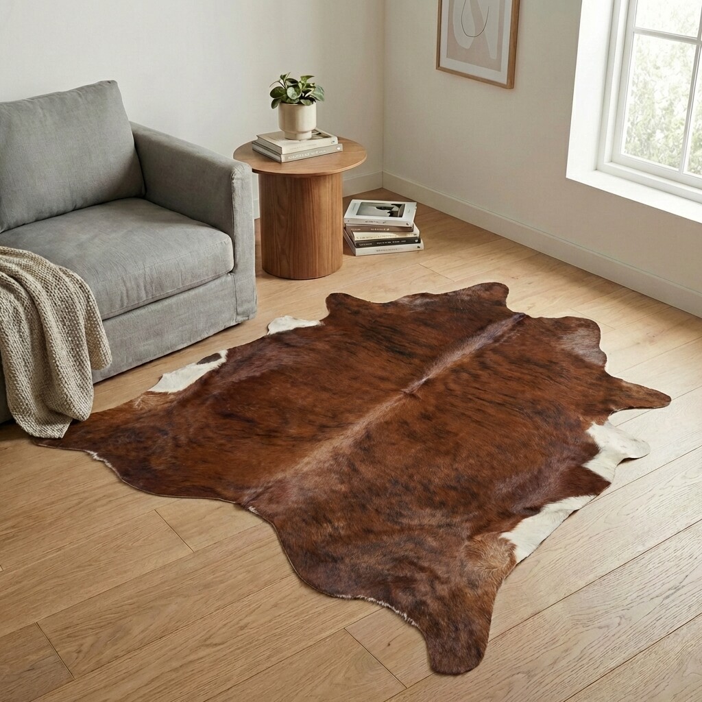 Kuhfell-Teppich 192x188 cm - Bild 1
