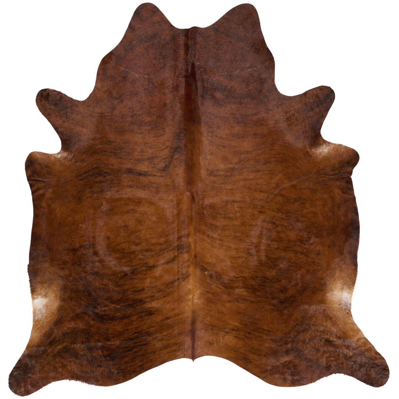 Kuhfellteppich 231x224 cm