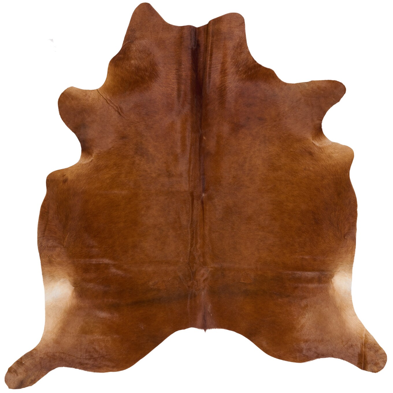 Kuhfellteppich 241x239 cm