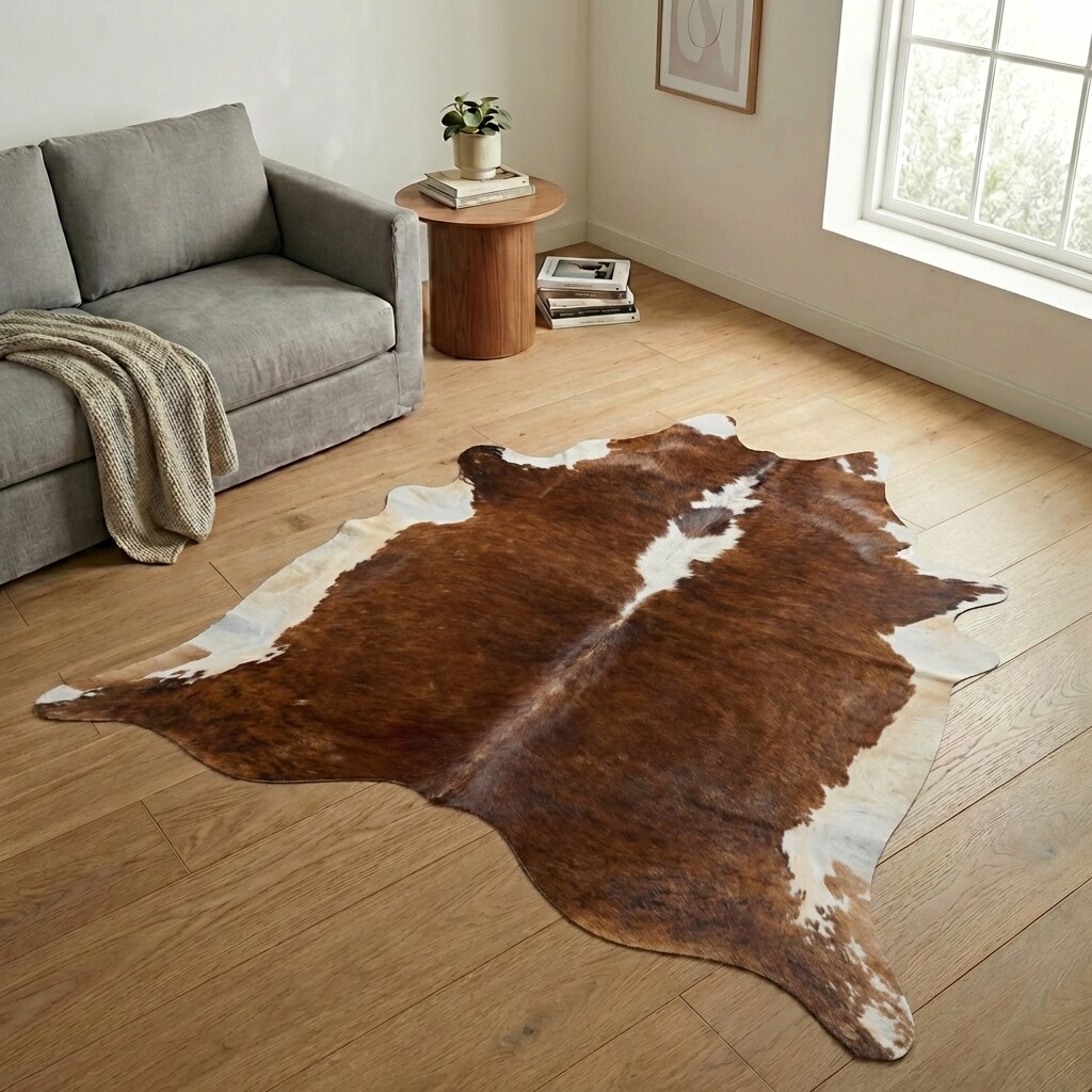 Kuhfellteppich 260x228 cm - Bild 1