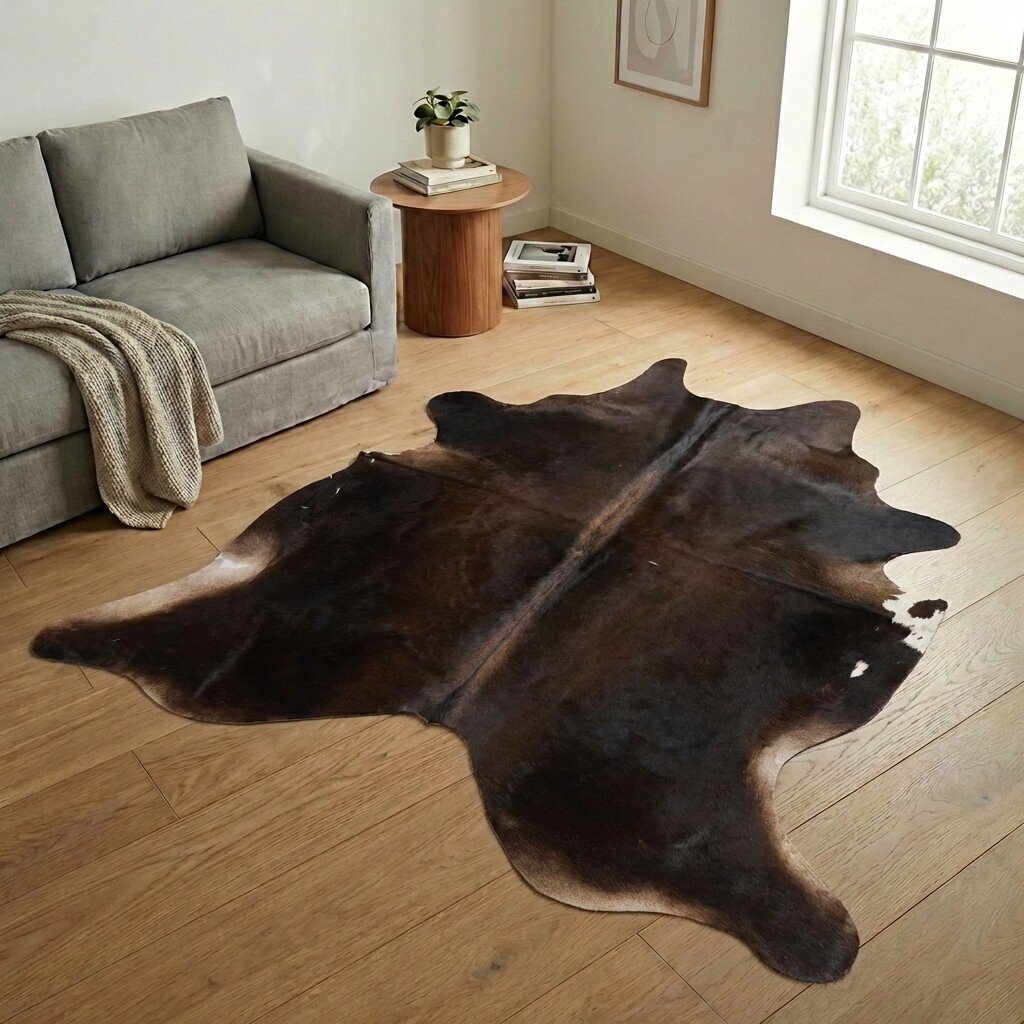 Kuhfell-Teppich 250x233 cm - Bild 1