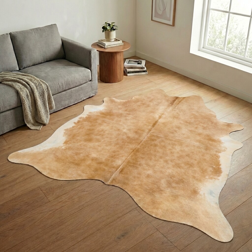 Kuhfell-Teppich 238x215 cm - Bild 1