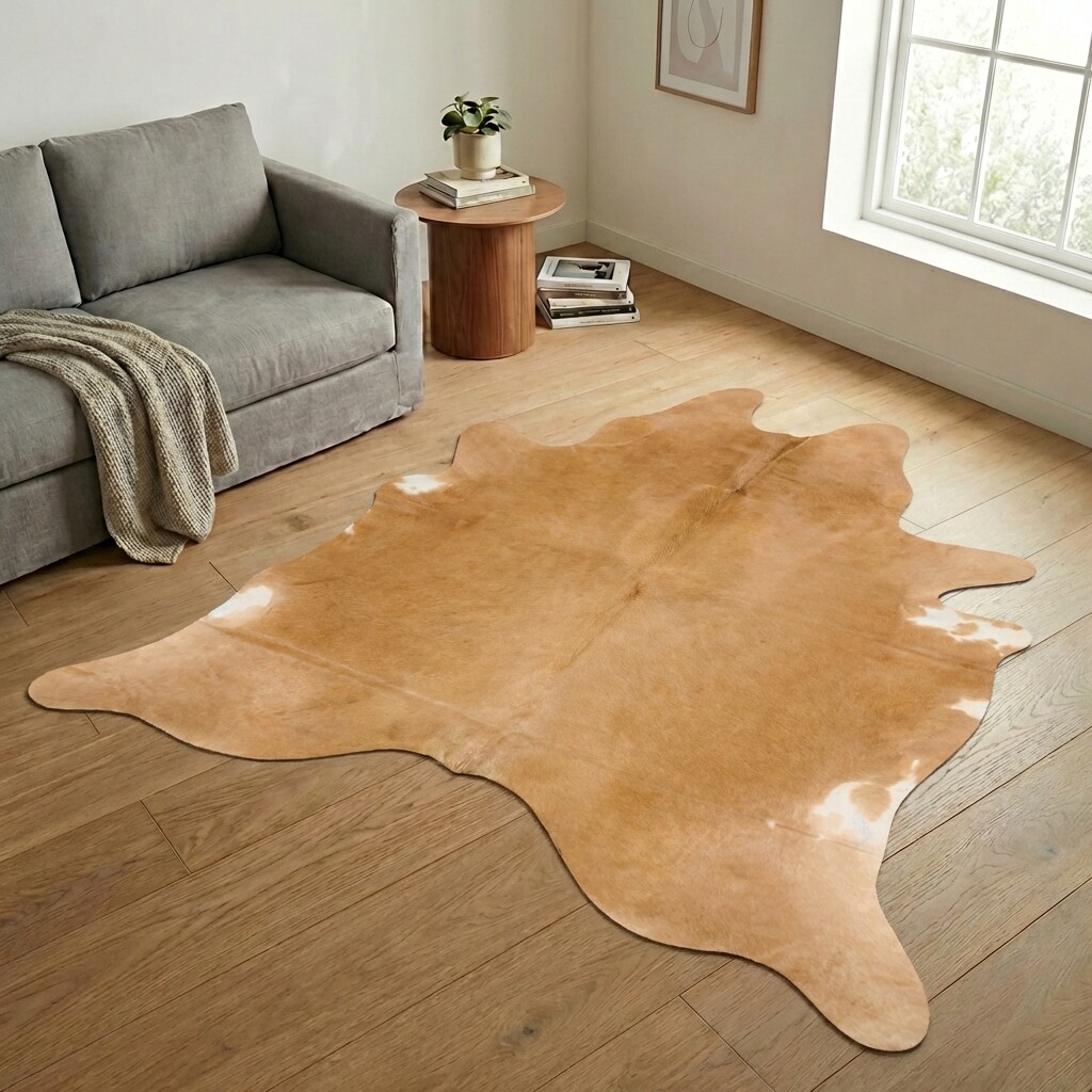 Kuhfell-Teppich 263x232 cm - Bild 1