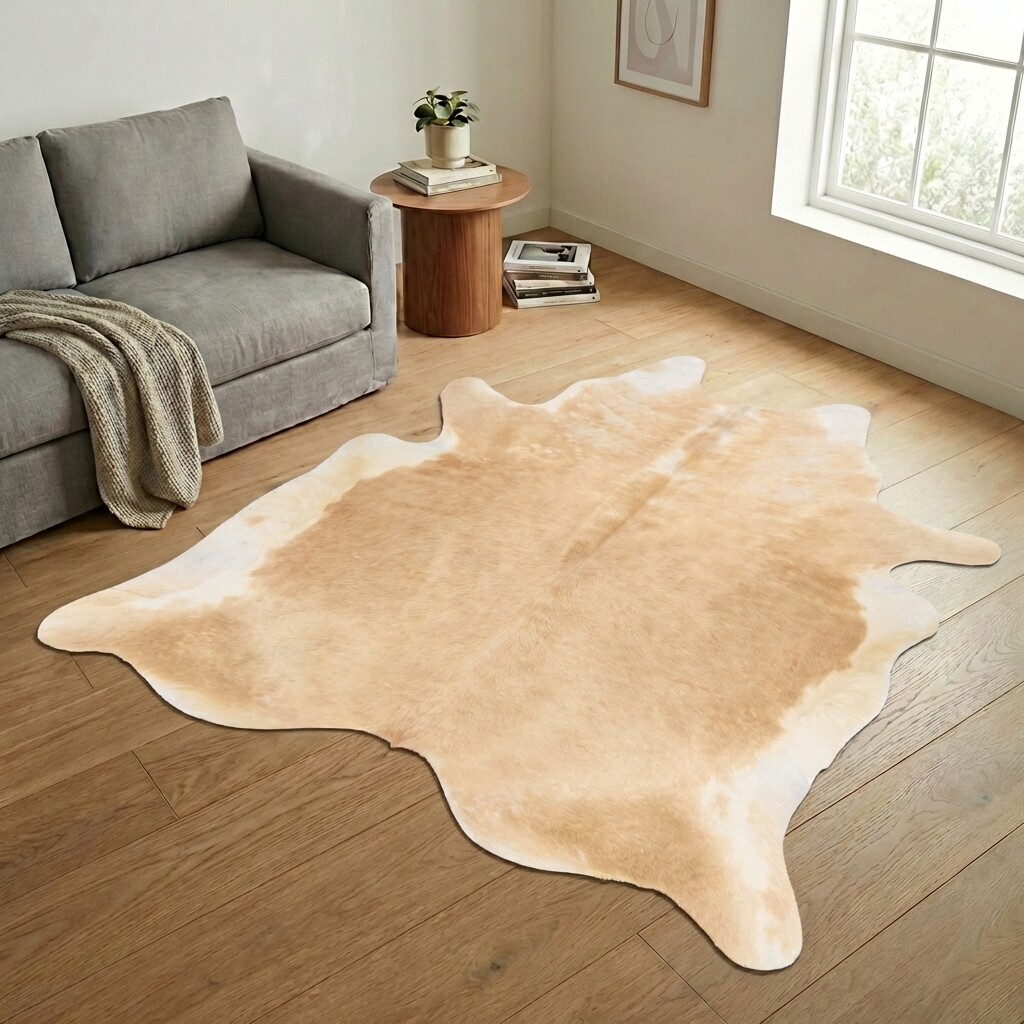Kuhfell-Teppich 231x225 cm - Bild 1