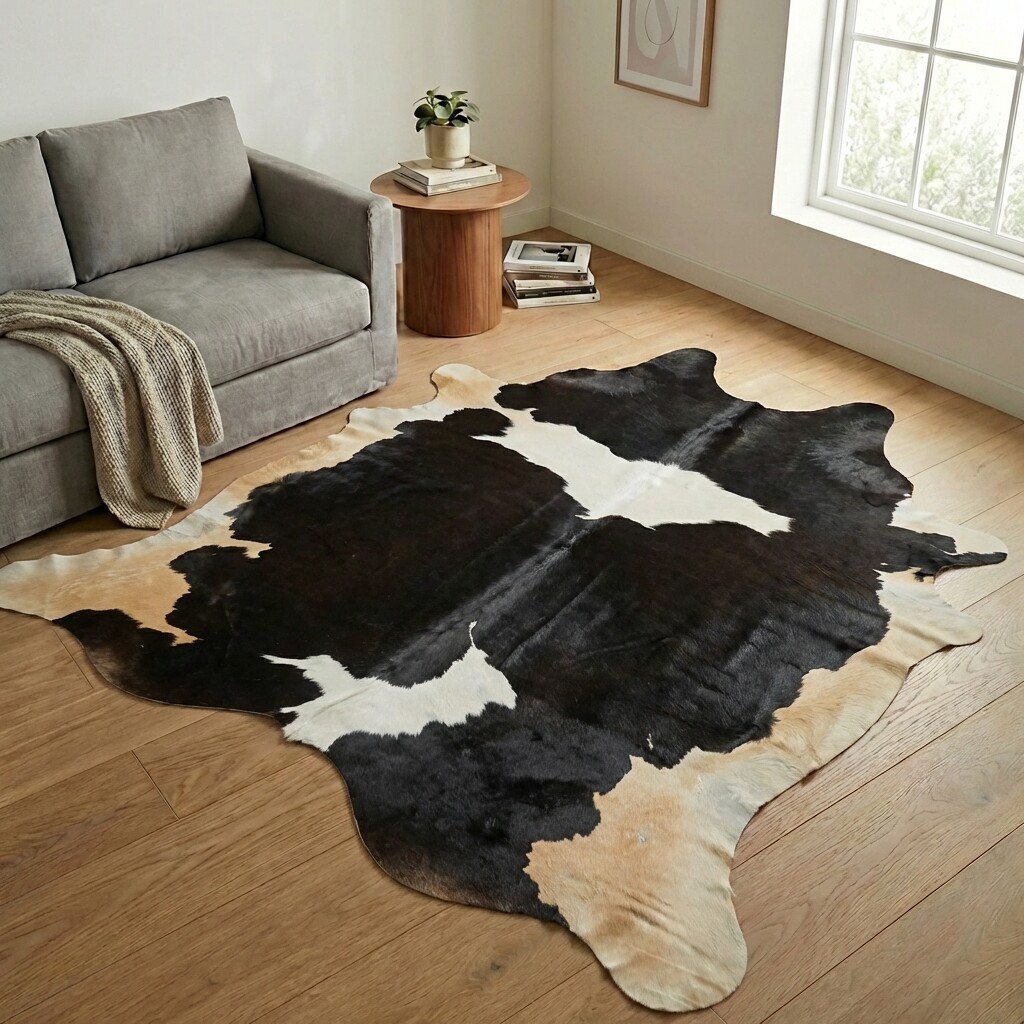 Kuhfellteppich 251x222 cm - Bild 1