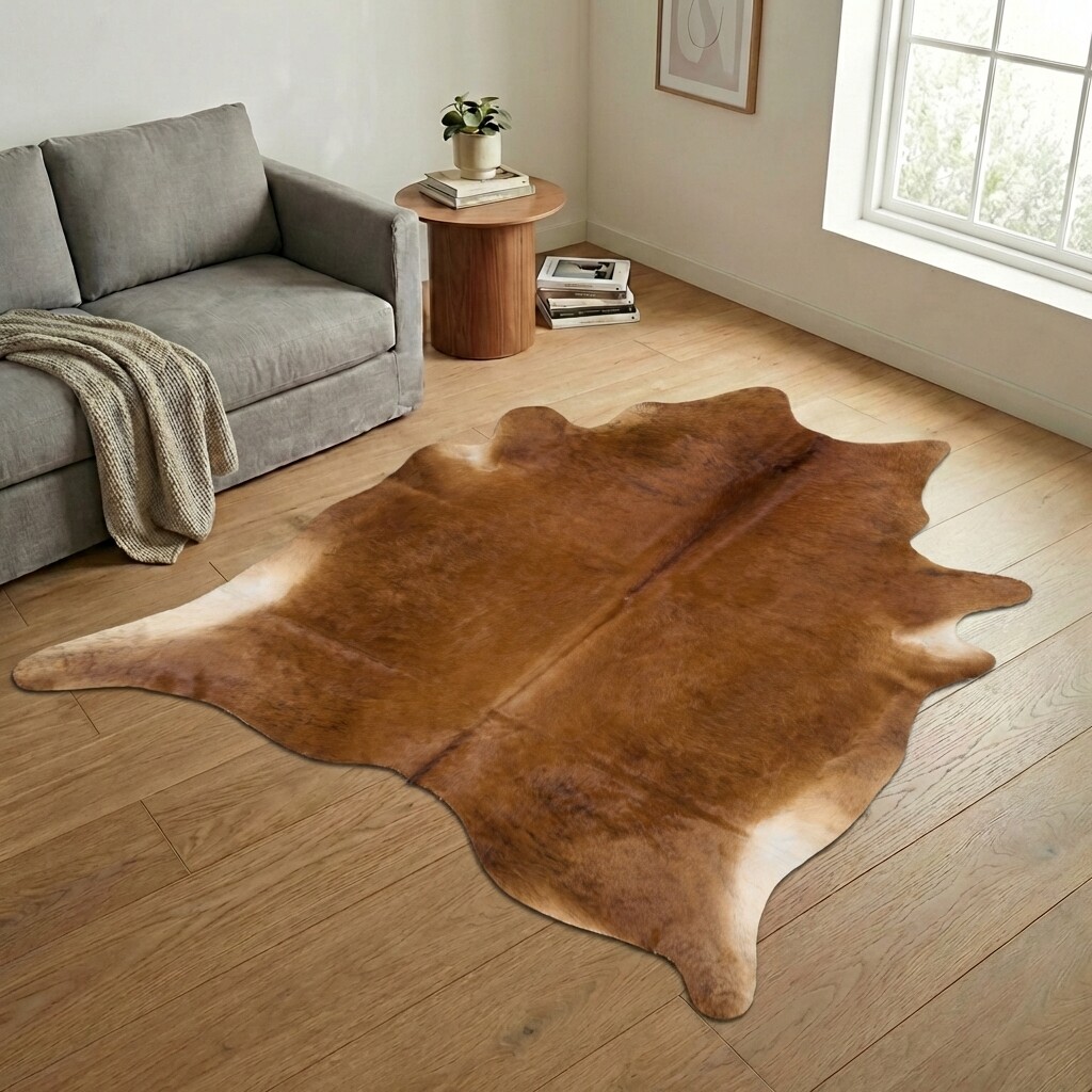 Kuhfell-Teppich 243x225 cm - Bild 1