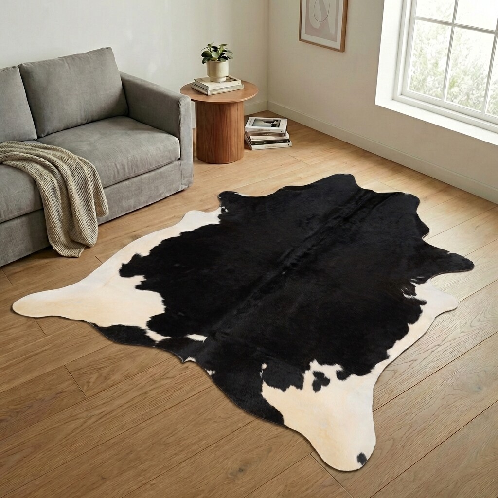 Kuhfell-Teppich 252x223 cm - Bild 1